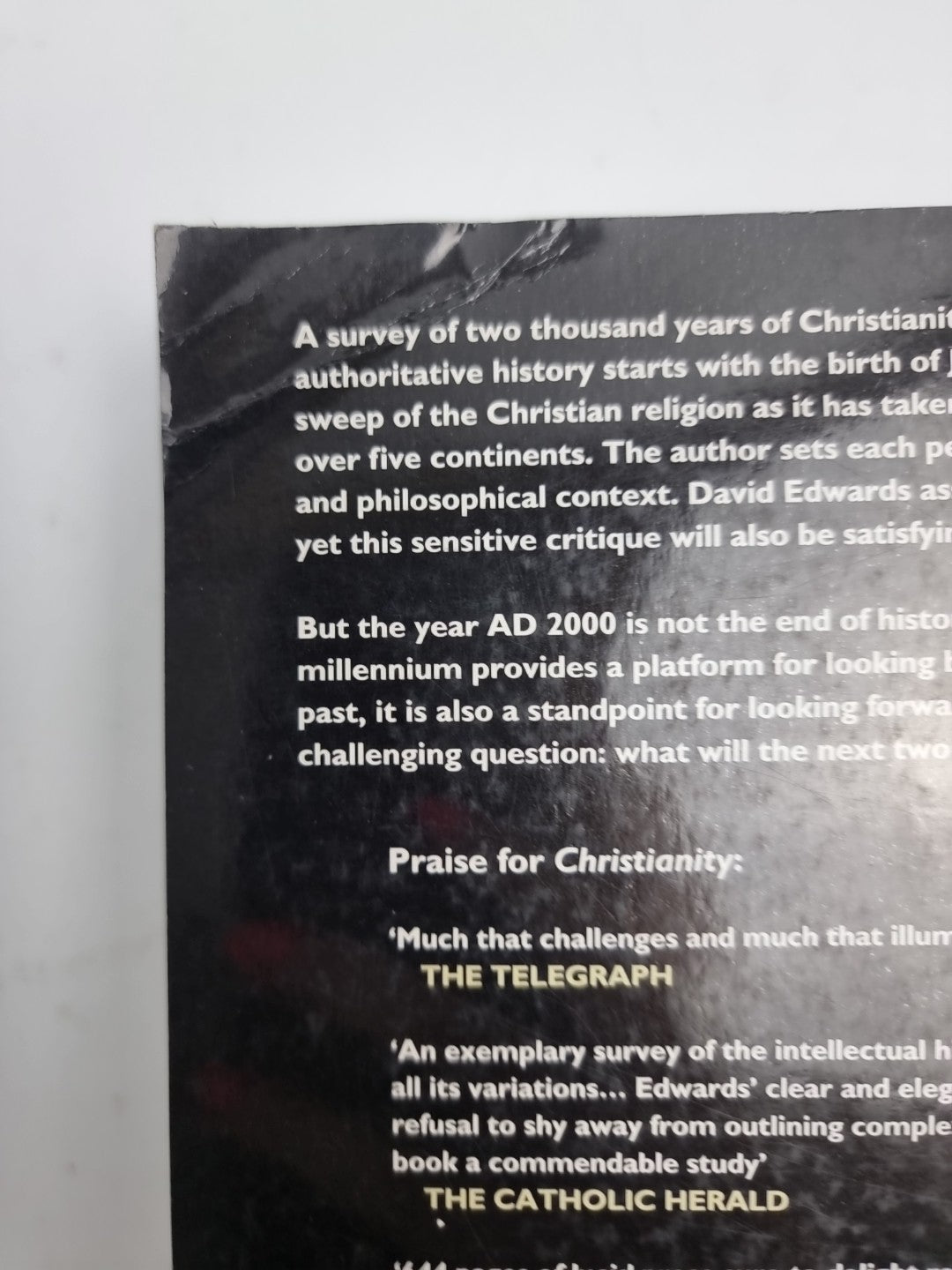 Christianity: First 2000 Years: By David L. Edward New Free Delivery