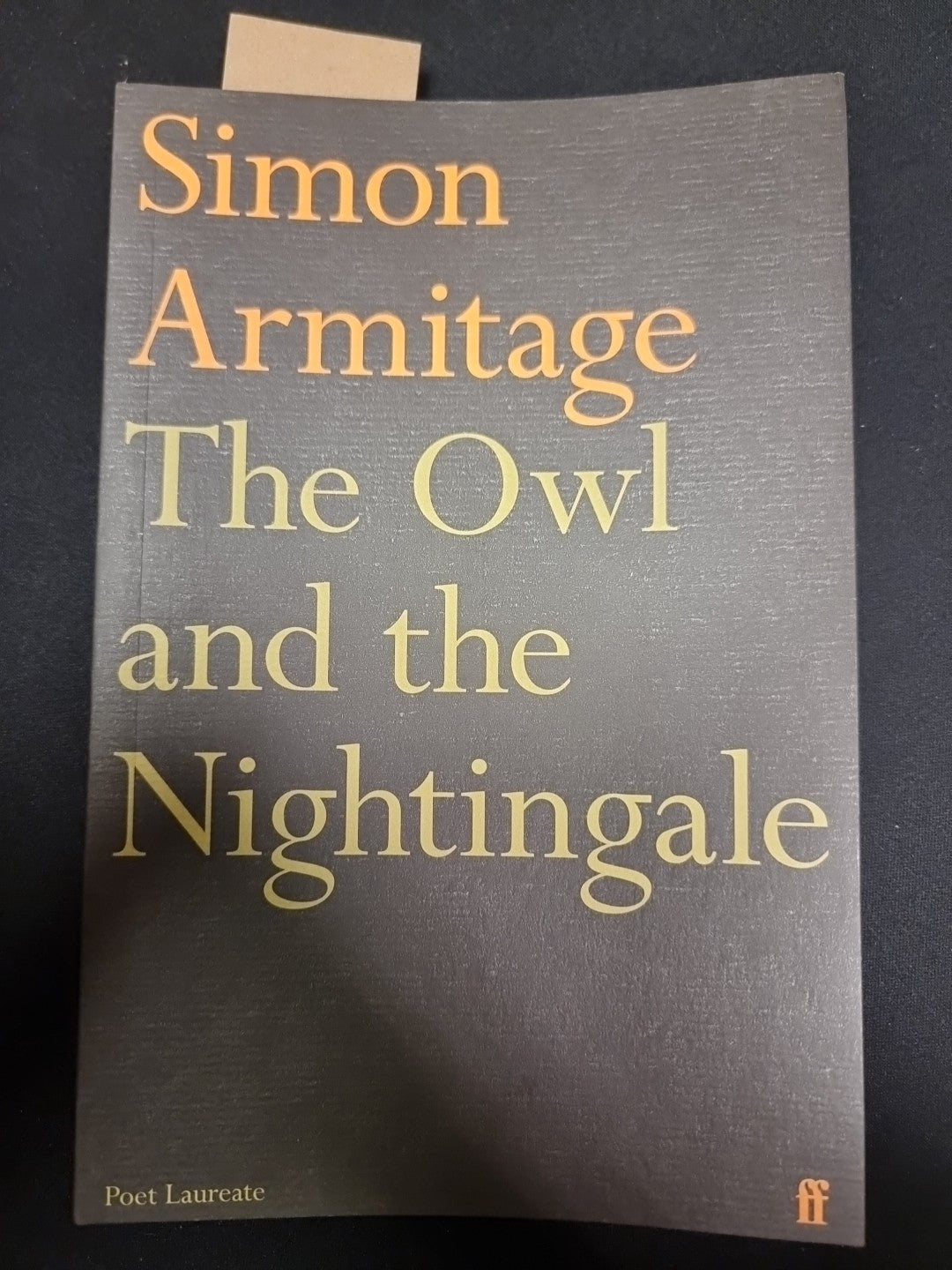 The Owl and the Nightingale by Simon Armitage 
