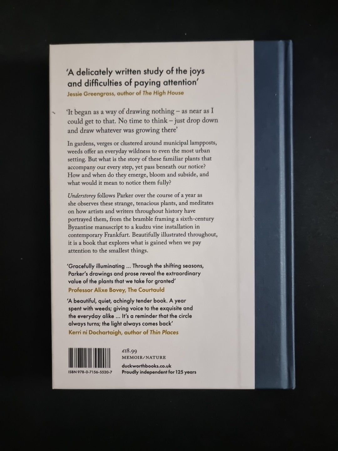 Understorey: A Year Among Weeds by Anna Chapman Parker 