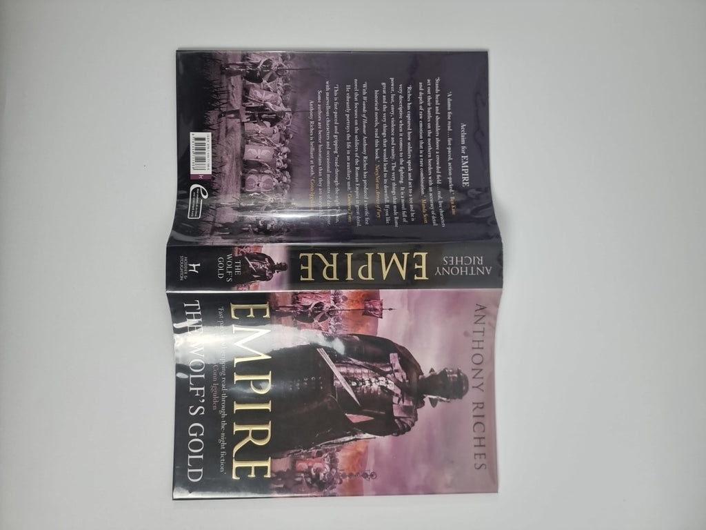 The Wolf's Gold: Empire V , Anthony Riches, Signed Limited edition of 100 UNREAD