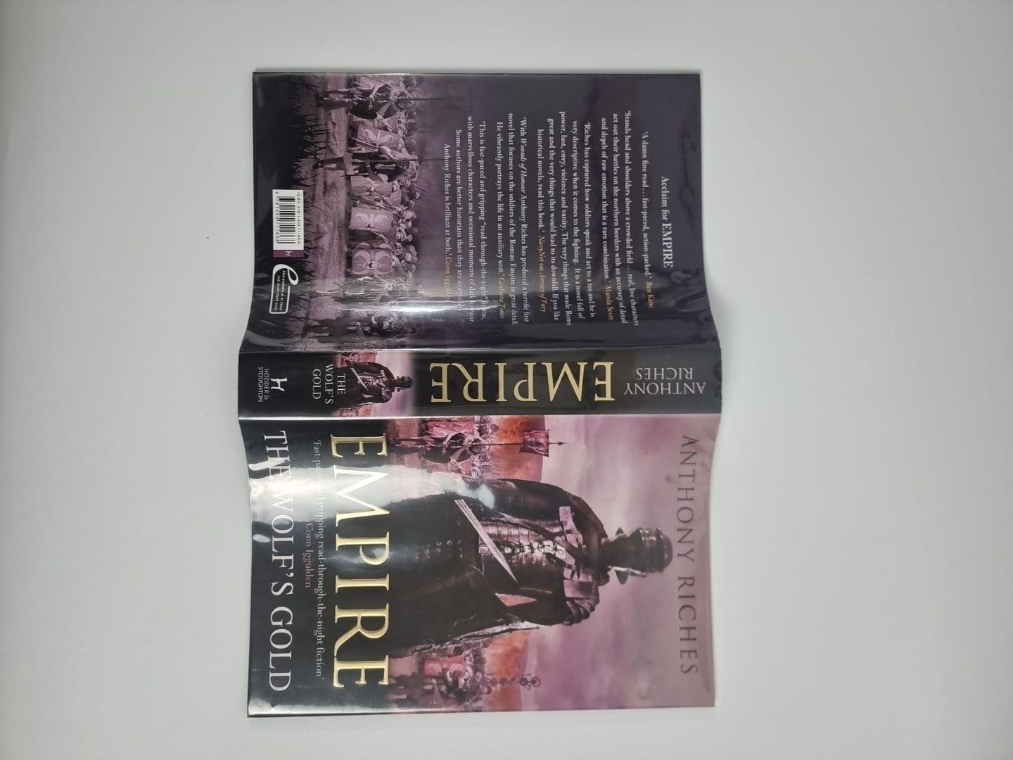 The Wolf's Gold: Empire V , Anthony Riches, Signed Limited edition of 100 UNREAD