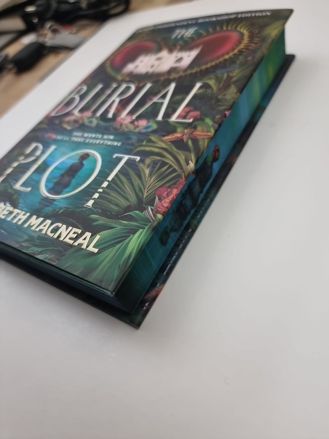 The Burial Plot - Elizabeth Macneal - SIGNED First Edition 