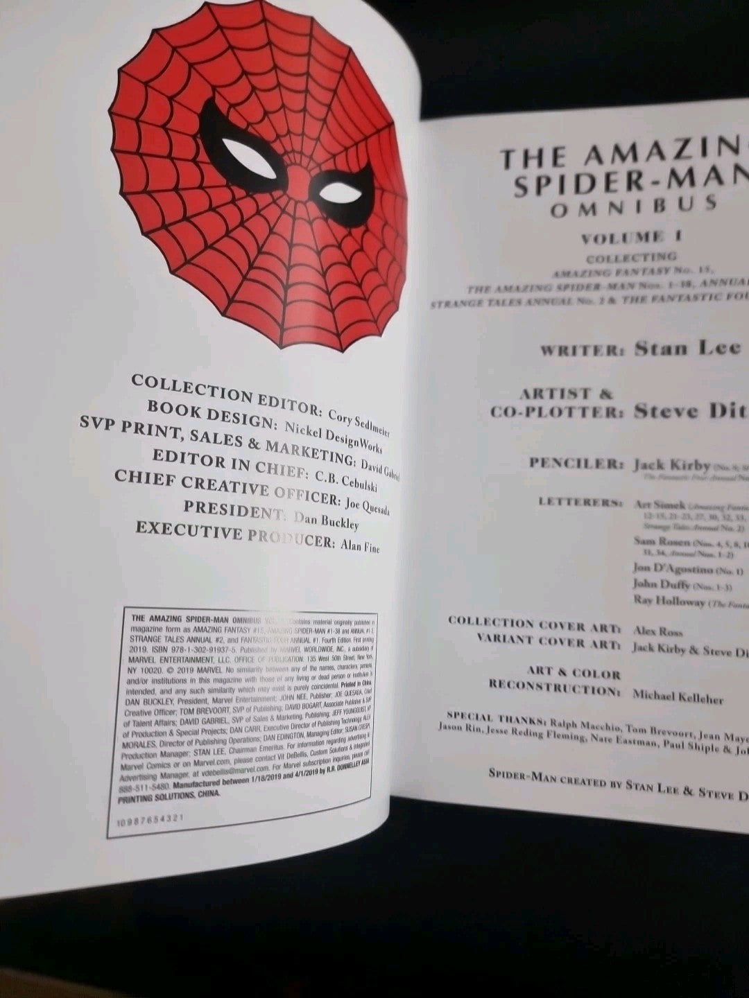 The Amazing Spider-man Omnibus Vol. 1 by Stan Lee *1ST EDITION*