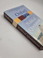 The Oxford Dictionary of Political Quotations by Anthony Jay New Free Delivery