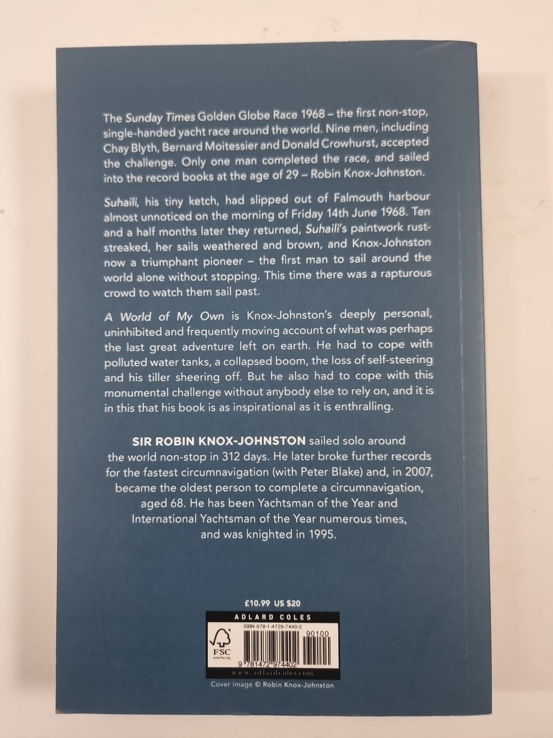 A World of My Own Sir Robin Knox-Johnston  