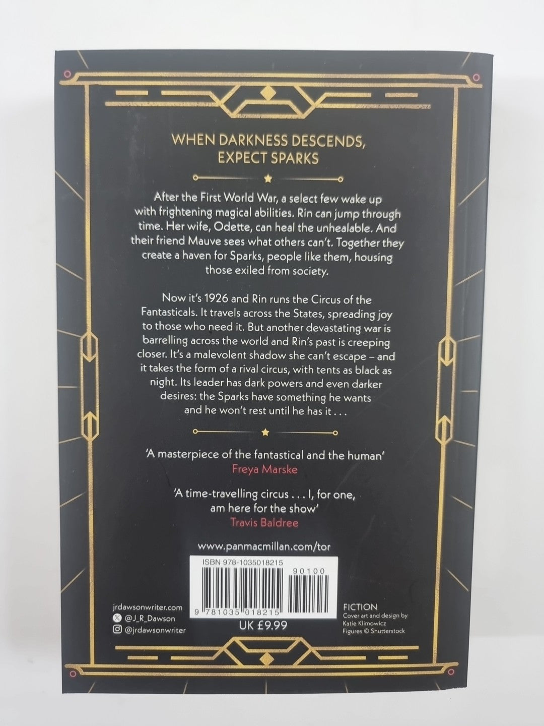 The First Bright Thing  J. R. Dawson 