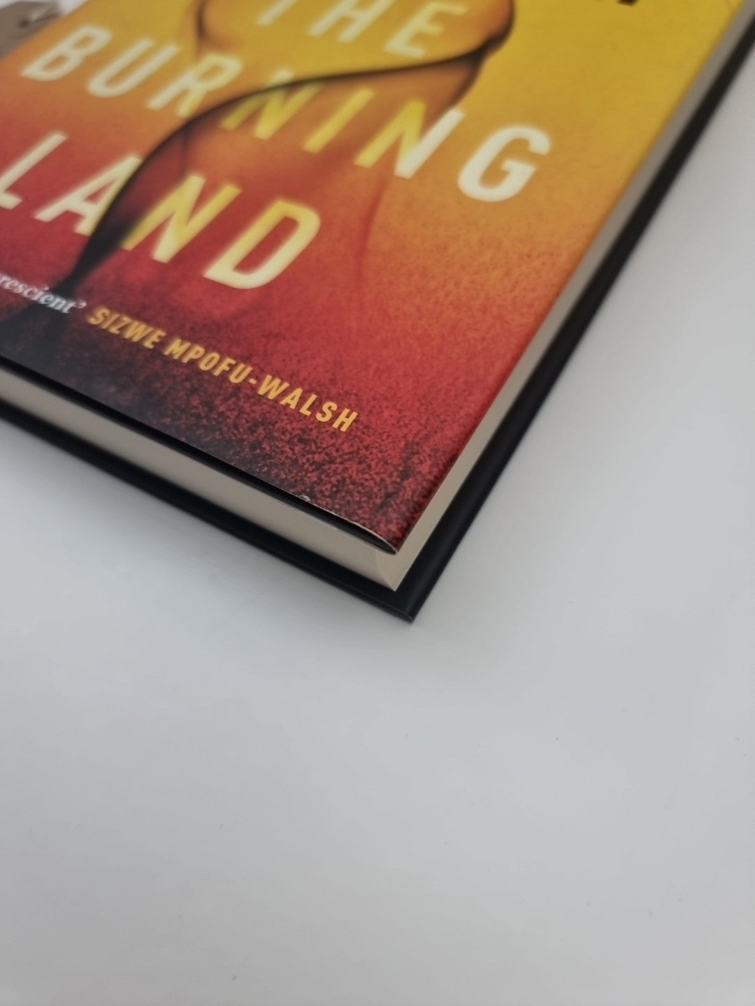 The Burning Land by George Alagiah (Hardcover, 2019) 1st Edition Signed