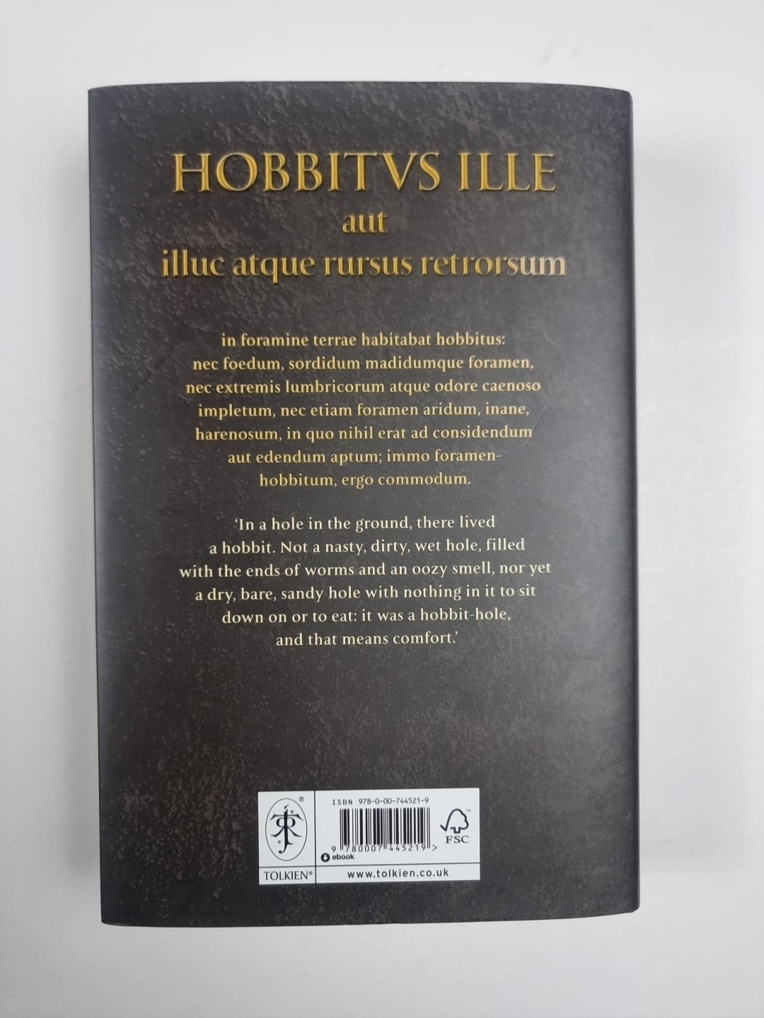 Hobbitus Ille: The Latin Hobbit by J. R. R. Tolkien (Hardcover, 2012)