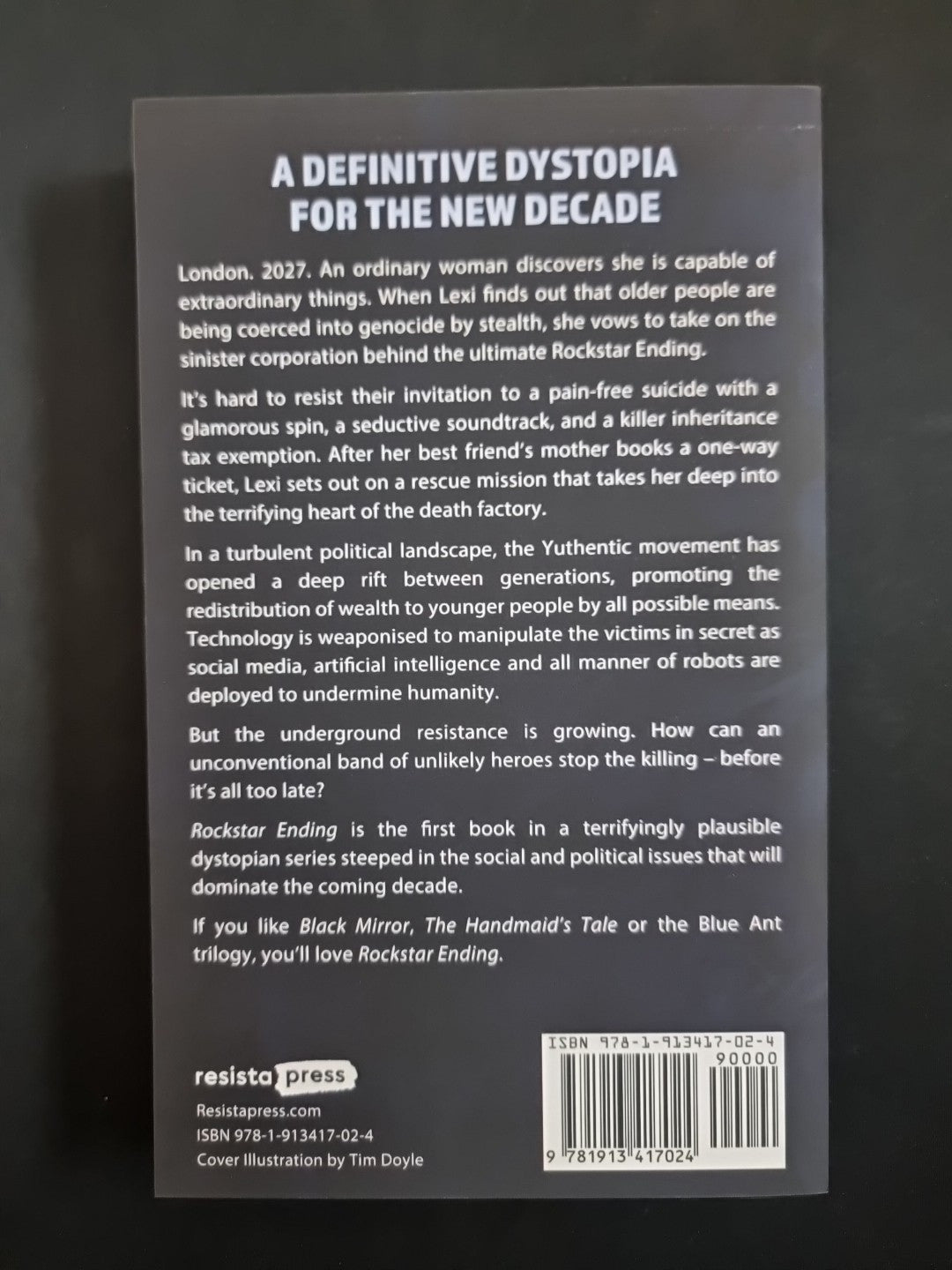 Rockstar Ending:The first book in the chillingly plausible 