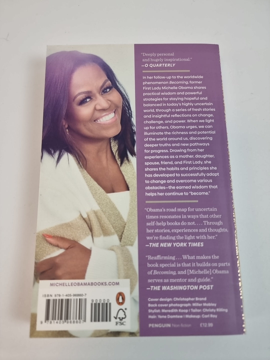 The Light We Carry: Overcoming In Uncertain Times Free Tracked Delivery New