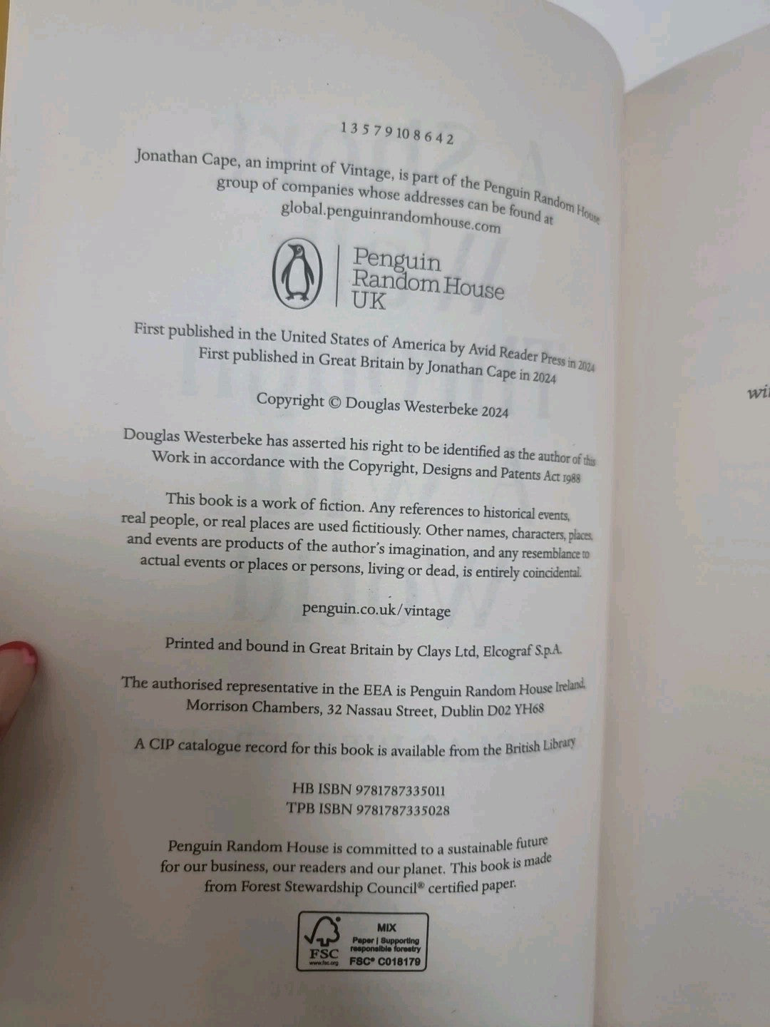 A Short Walk Through a Wide World: , Westerbeke, Dou 1st edition