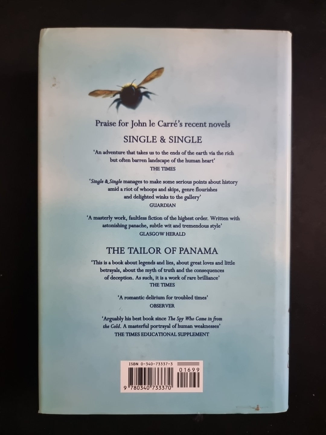 The Constant Gardener by John Le Carre Hardback** 1st EDITION** 