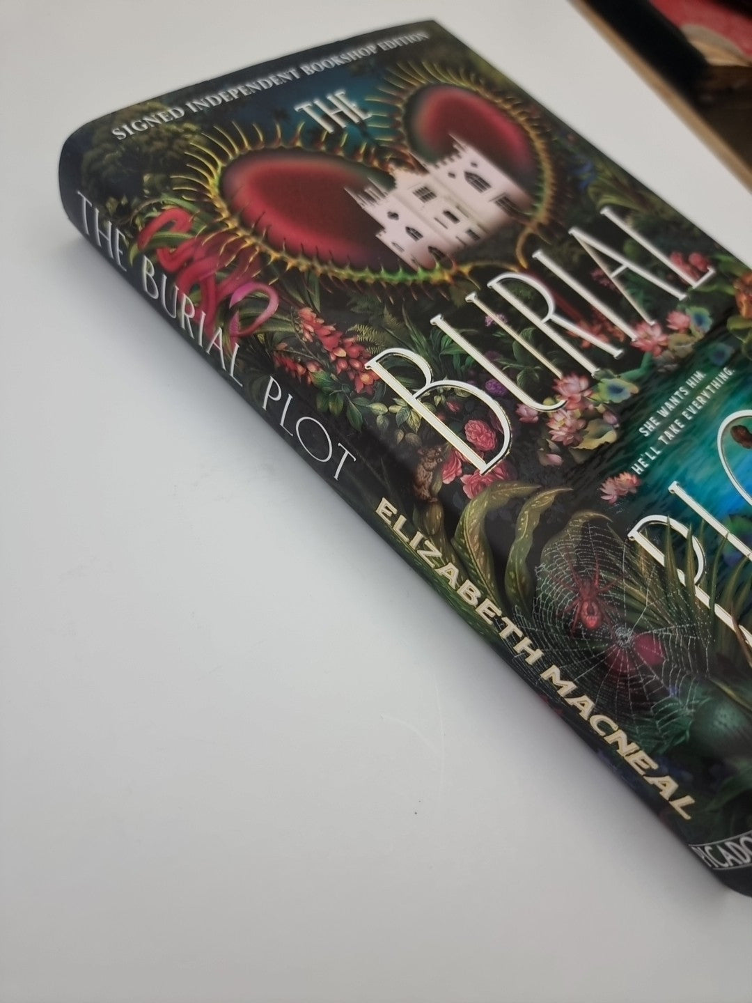 The Burial Plot - Elizabeth Macneal - SIGNED First Edition 