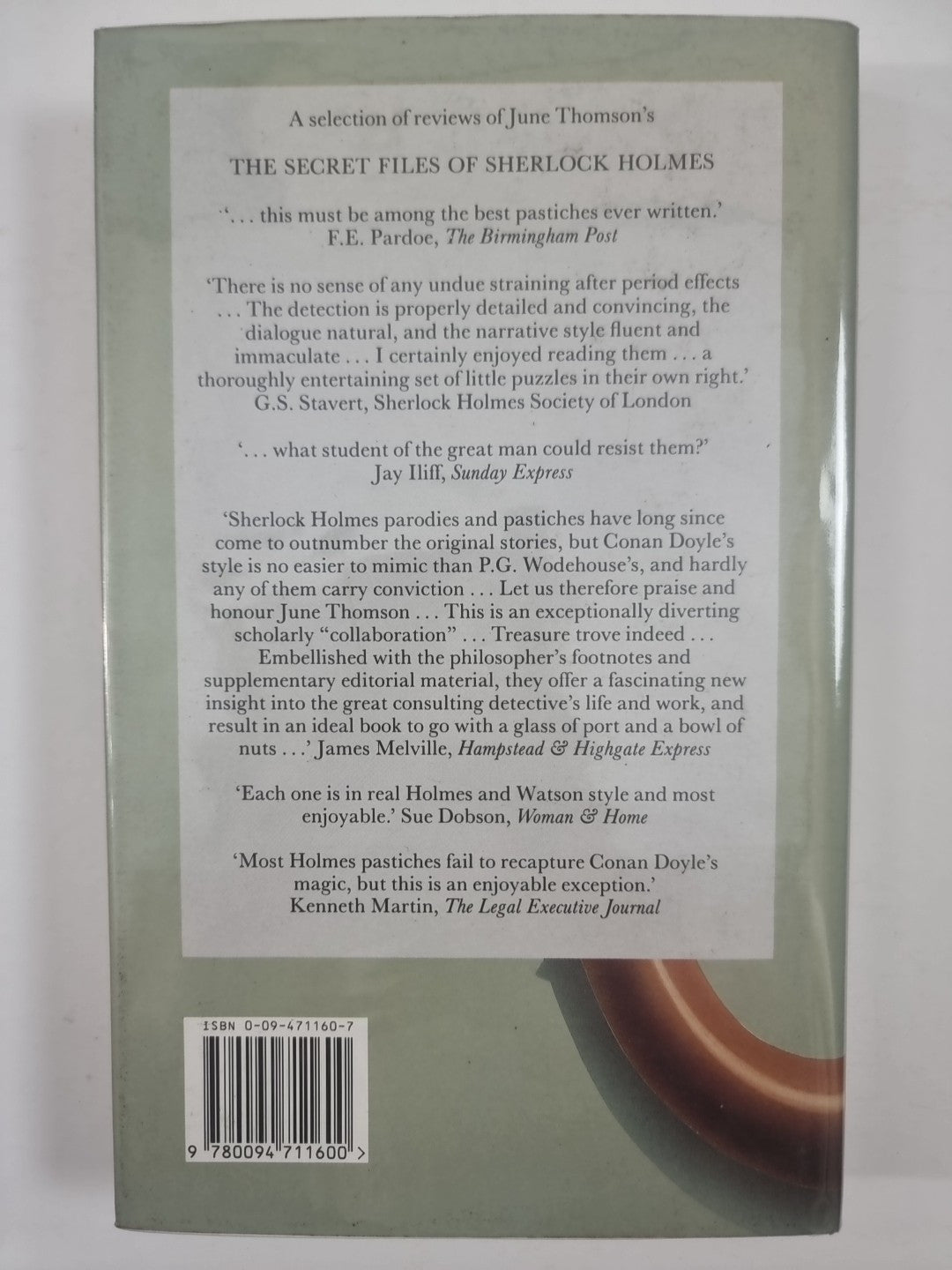 The Secret Chronicles of Sherlock Holmes ,Ms Ju 