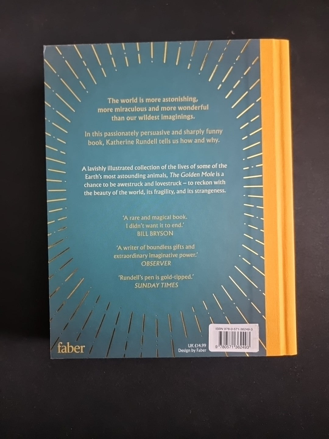 The Golden Mole: Katherine Rundell-1st EDITION  SIGNED 