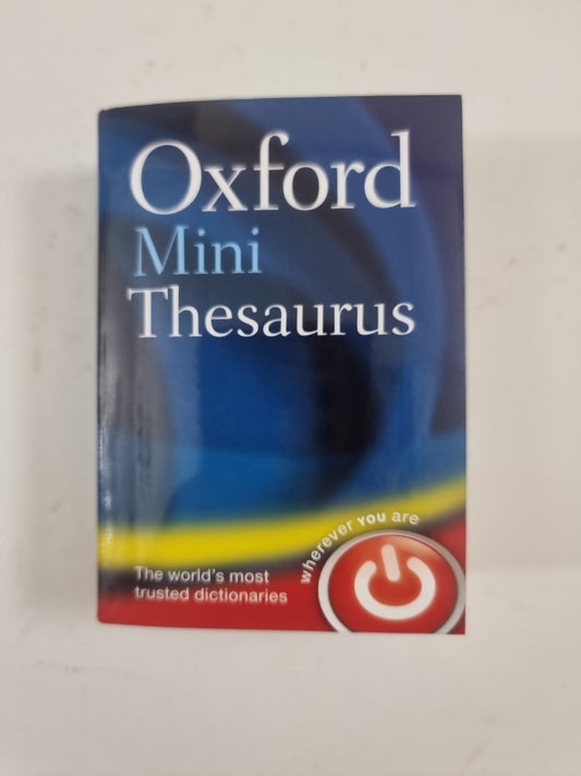 Oxford Mini Thesaurus by Oxford Languages (Paperback, 2013) 