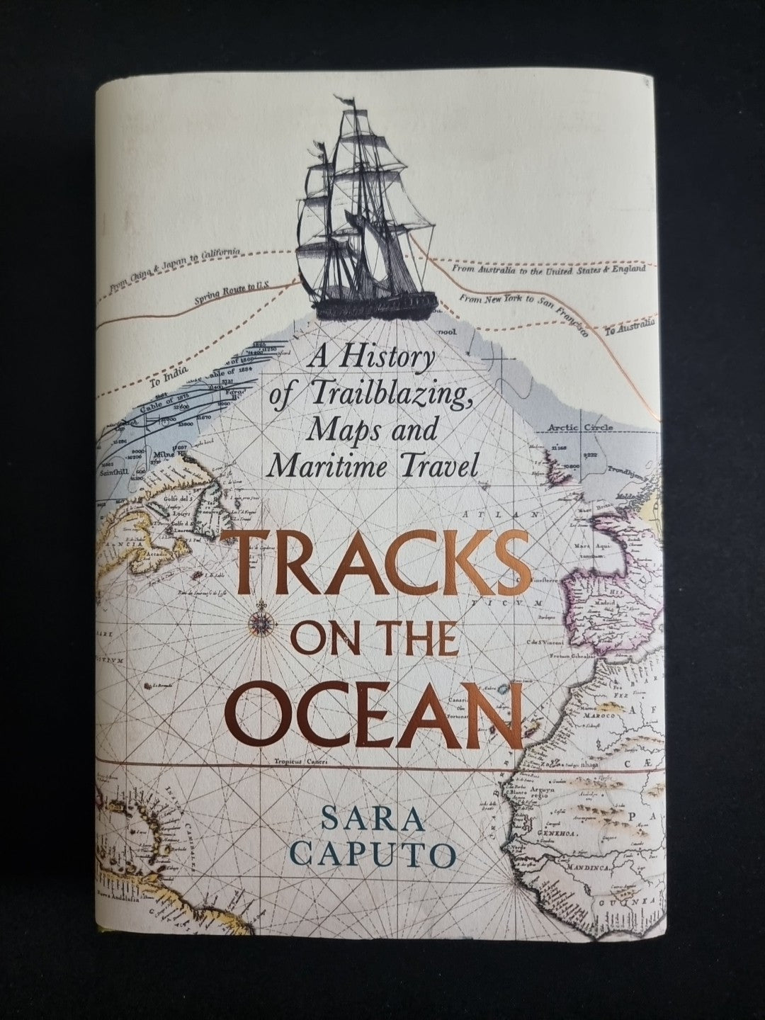 Tracks on the Ocean By Dr Sara Caputo ***1st  Edition ***