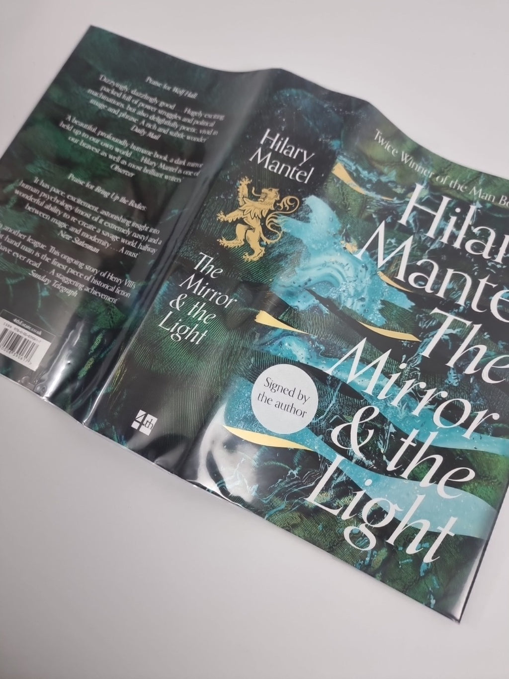 The Mirror & The Light, UNSIGNED, Signed 1st Edition, Hilary Mantel, Hardback.