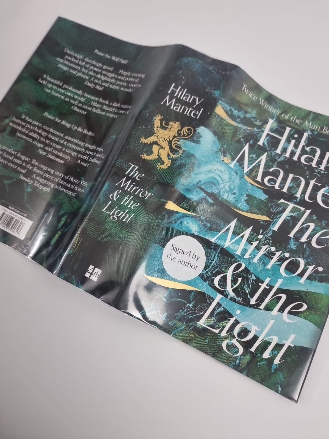 The Mirror & The Light, UNSIGNED, Signed 1st Edition, Hilary Mantel, Hardback.