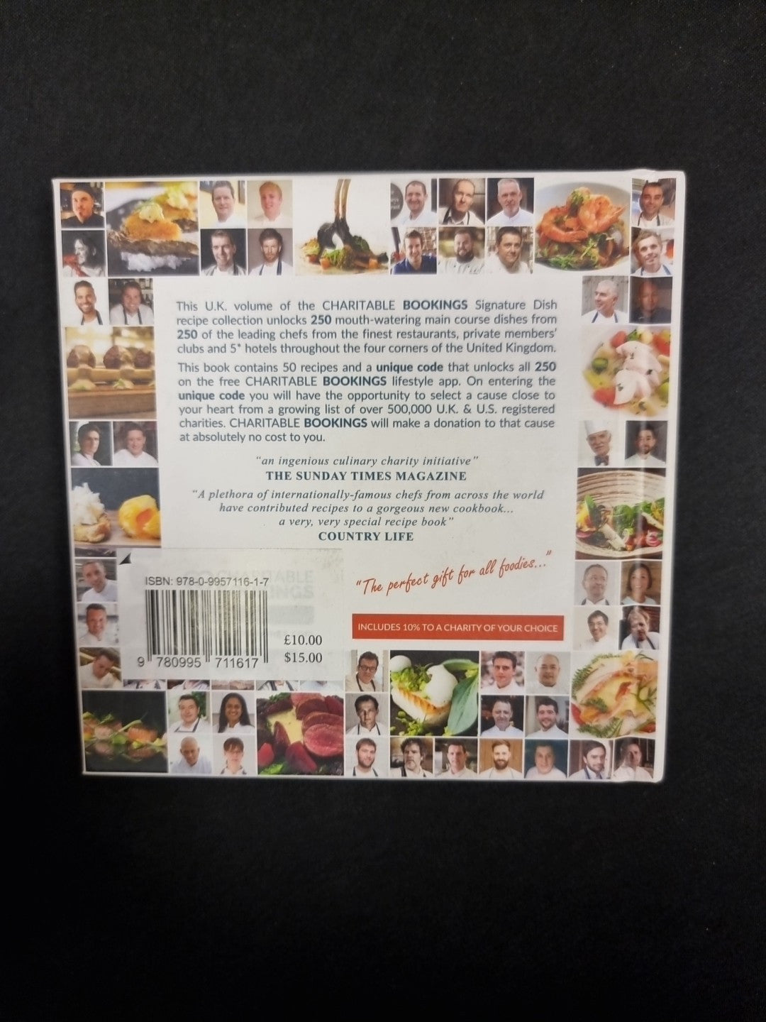 Charitable Bookings Signature Dish UK: Volume 1 001-250 