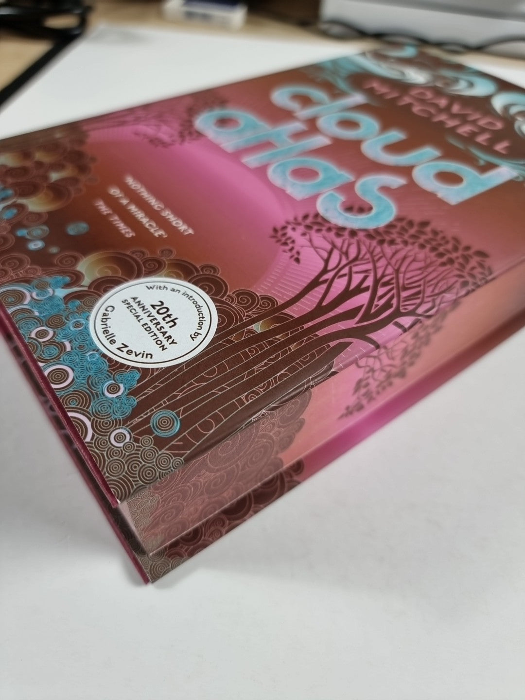 Cloud Atlas, David Mitchell ,SIGNED 1st print Sprayed Edges 20th Anniversary ed