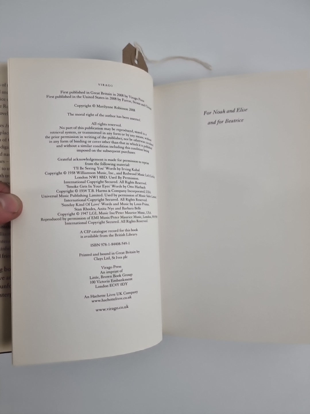 Home by Marilynne Robinson (Hardcover, 2008) Unread, 1st Edition