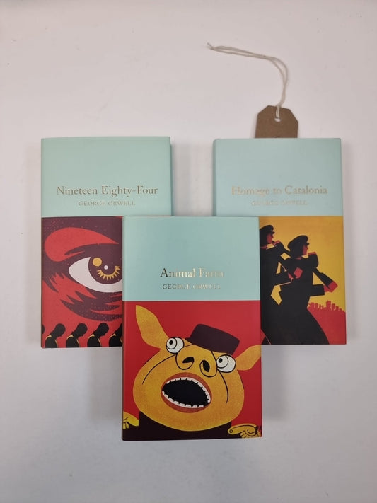 George Orwell,  Animal Farm, Homage to Catalonia & Nineteen Eighty-Four