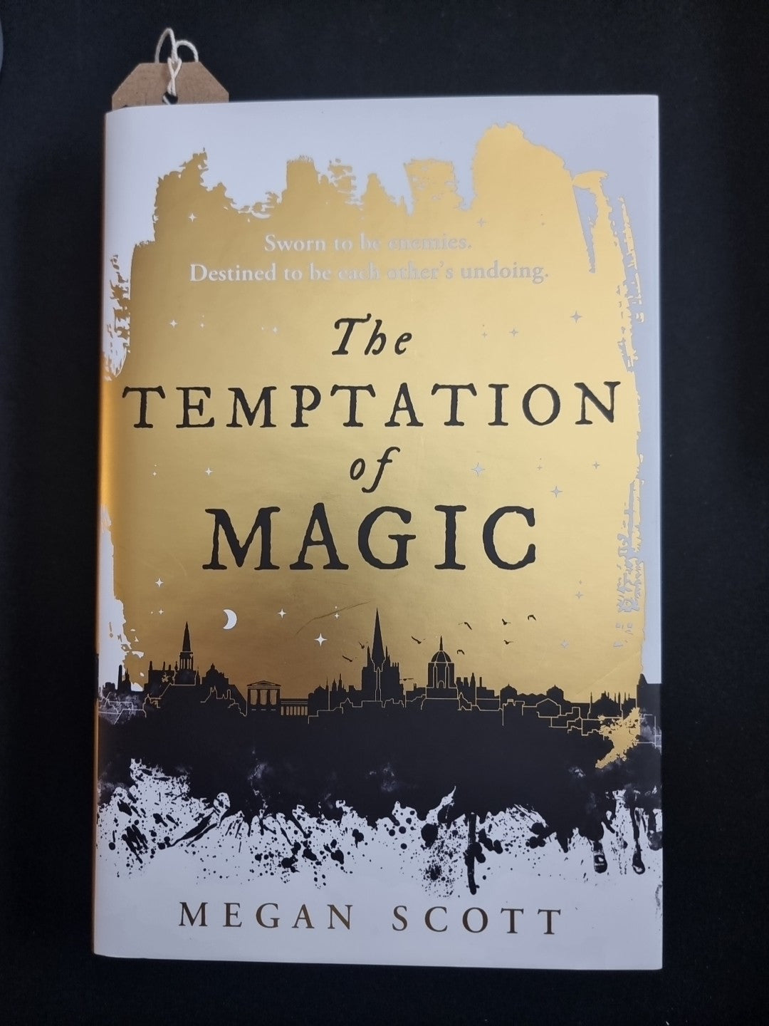 The Temptation of Magic Megan Scott  1ST EDITION SIGNED