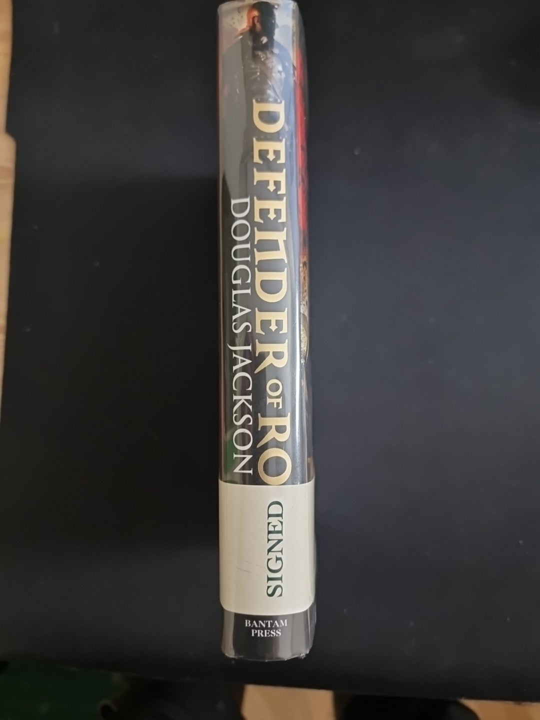 Defender of Rome by Douglas Jackson 1st EDITION SIGNED AND QUOTE FROM AUTHOR 