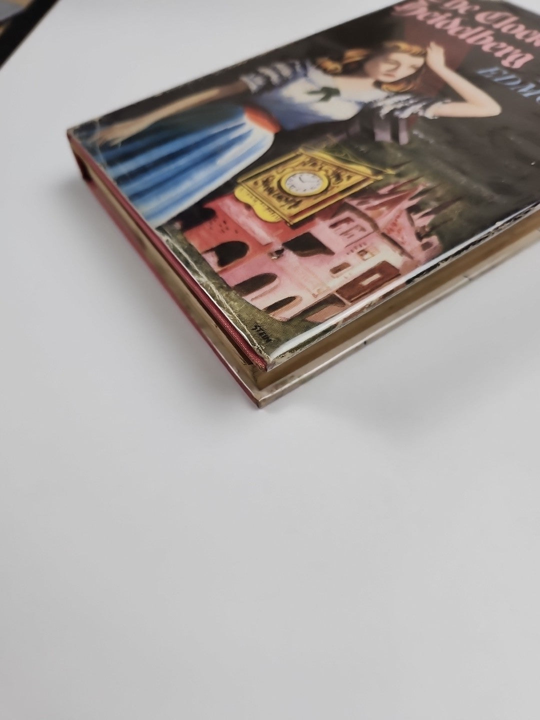 The clock Maker of Heidelberg 1st Edition Signed With Card From Author & Clippin