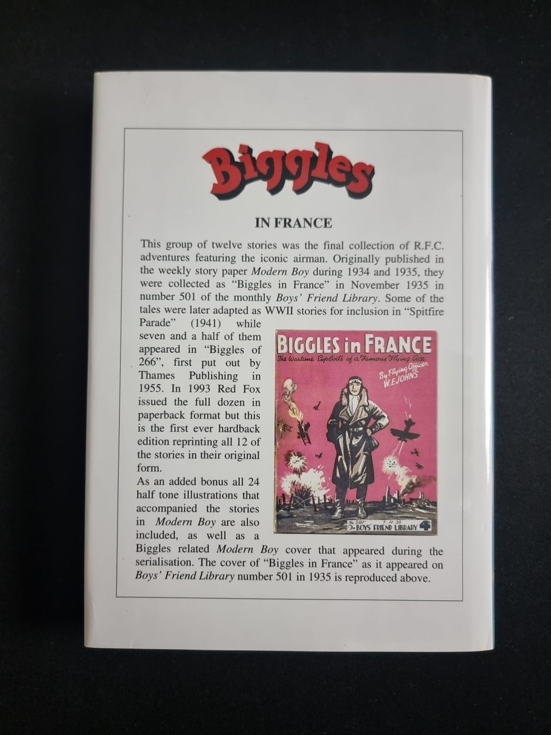 Biggles in France- first edition 289/300 Signed By Illustrator  and Publisher