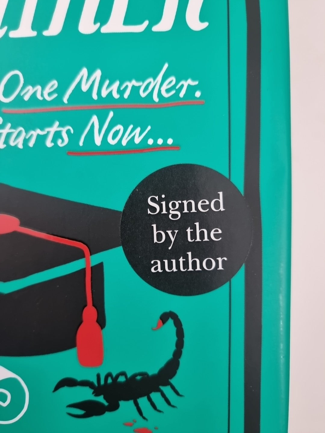 The Examiner by Janice Hallett Signed 1st Edition 