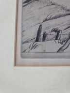 Robert Sargent Austin Signed And Dated Engraving 1928