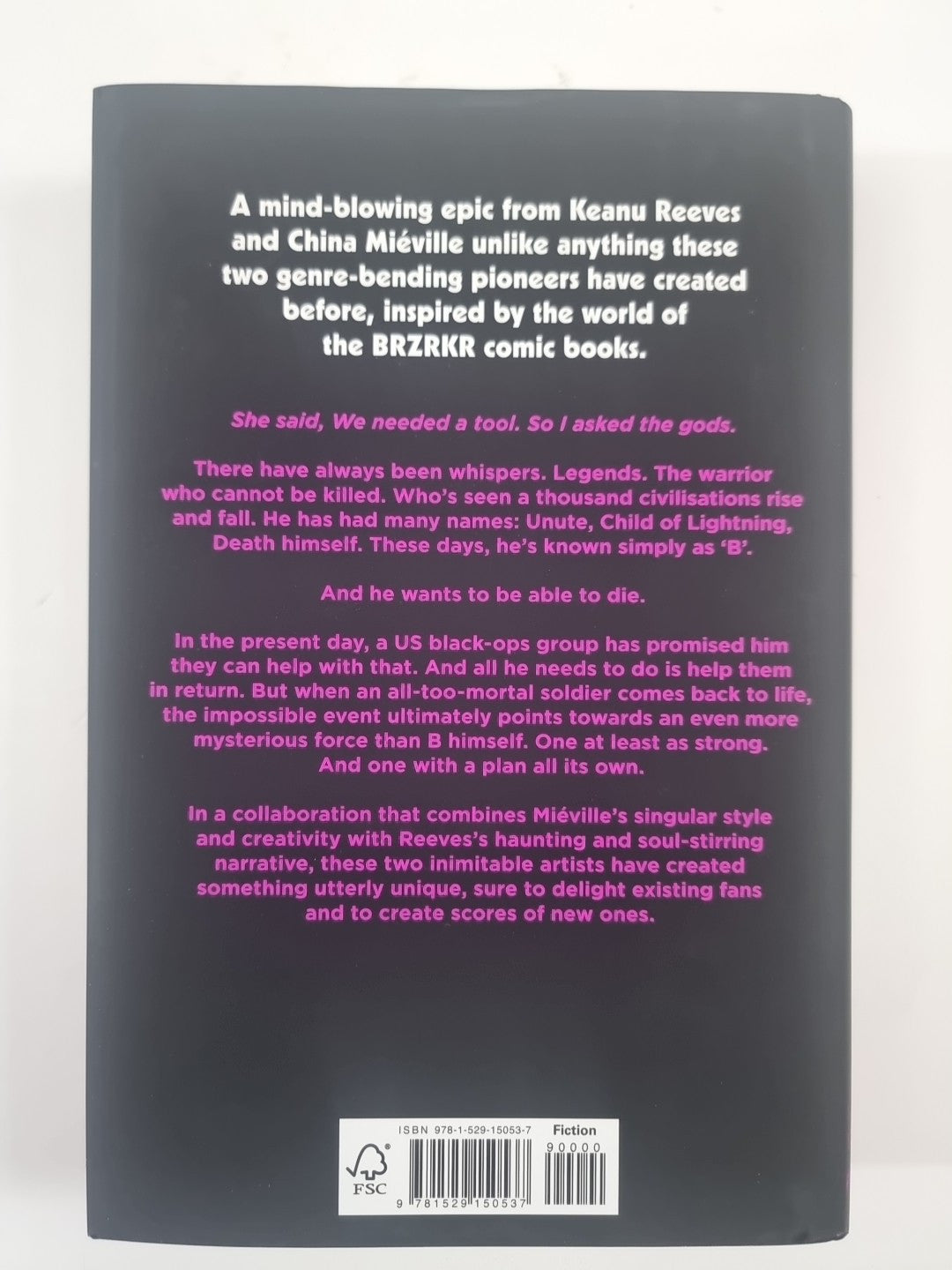 The Book Of Elsewhere By China Mieville and Keanu Reeves 