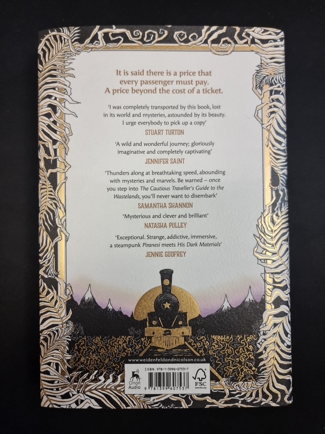 The Cautious Traveller's Guide to The Wastelands by Sarah Brooks - New Hardback
