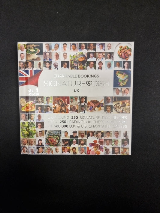 Charitable Bookings Signature Dish UK: Volume 1 001-250 