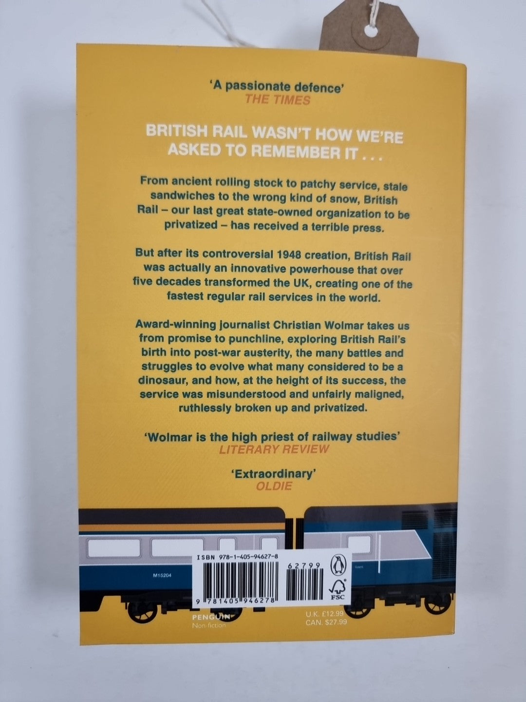 British Rail by Christian Wolmar 