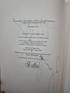 The Burning Land by George Alagiah (Hardcover, 2019) 1st Edition Signed