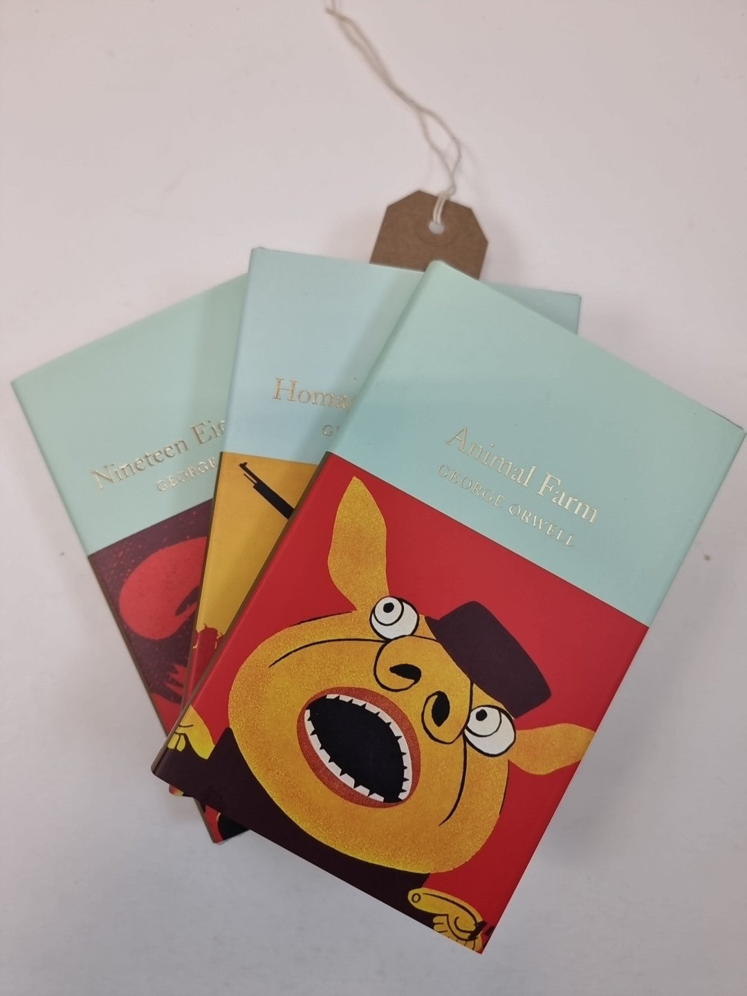 George Orwell,  Animal Farm, Homage to Catalonia & Nineteen Eighty-Four