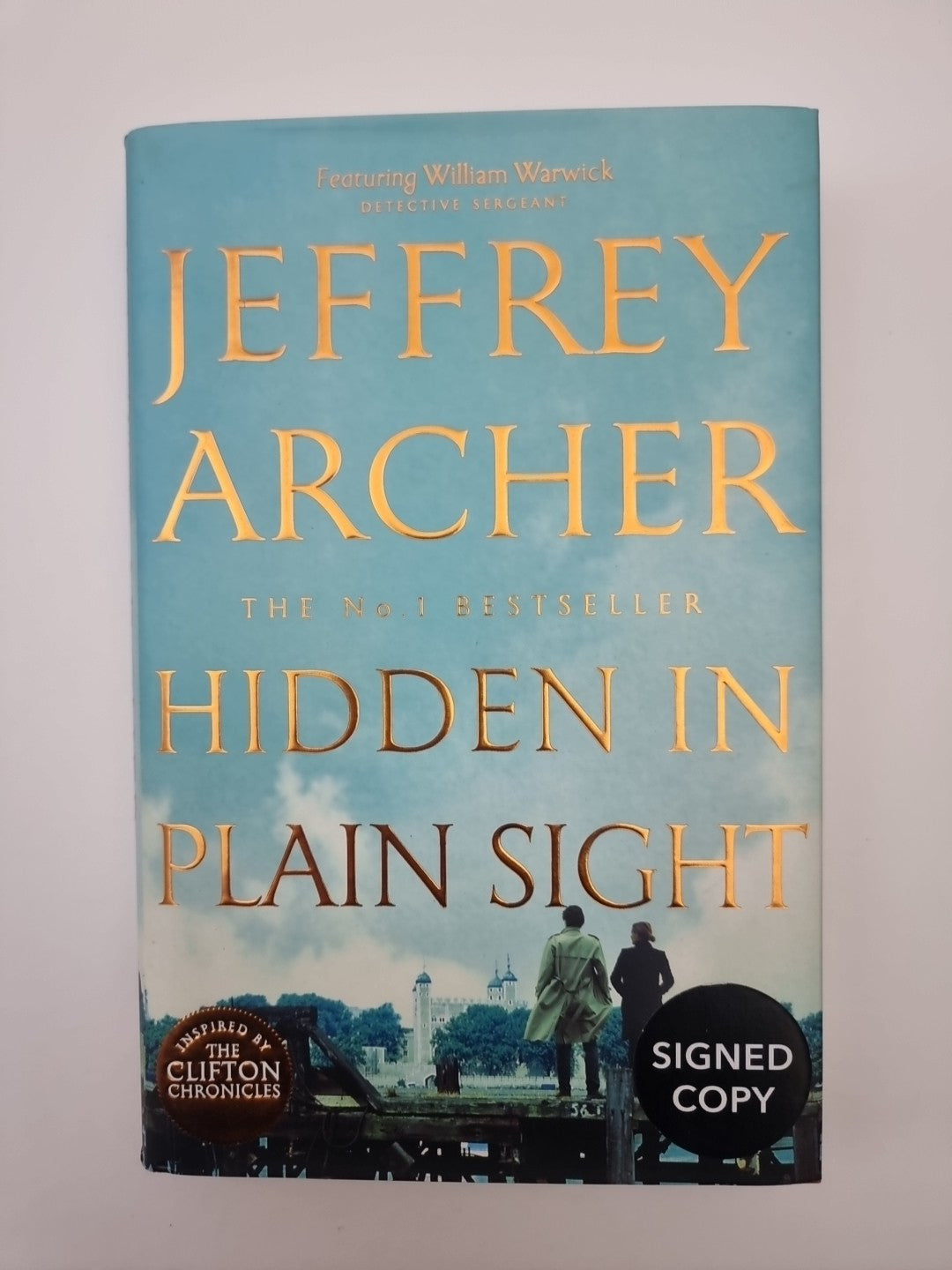 Hidden in Plain Sight by Jeffrey Archer (Hardcover, 2020) Signed 1st edition