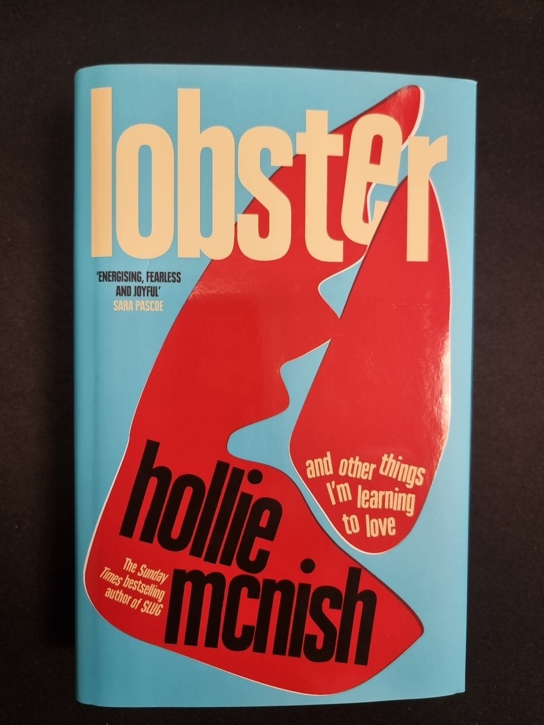 Lobster  Hollie McNish - SIGNED BY AUTHOR