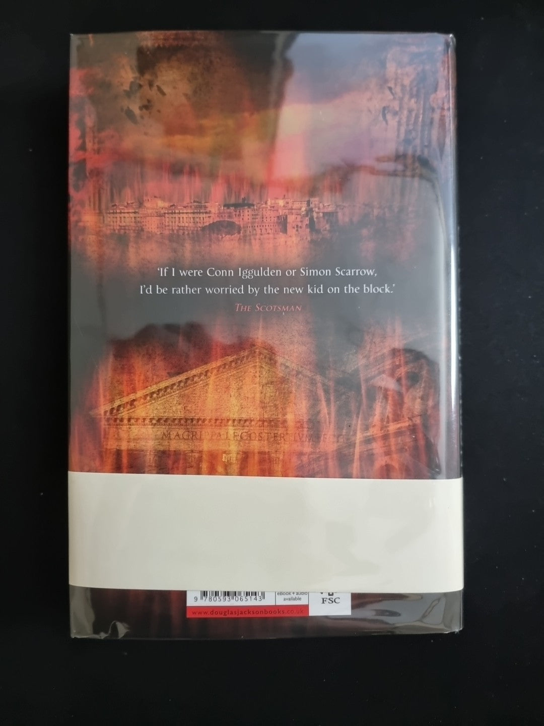 Defender of Rome by Douglas Jackson 1st EDITION SIGNED AND QUOTE FROM AUTHOR 