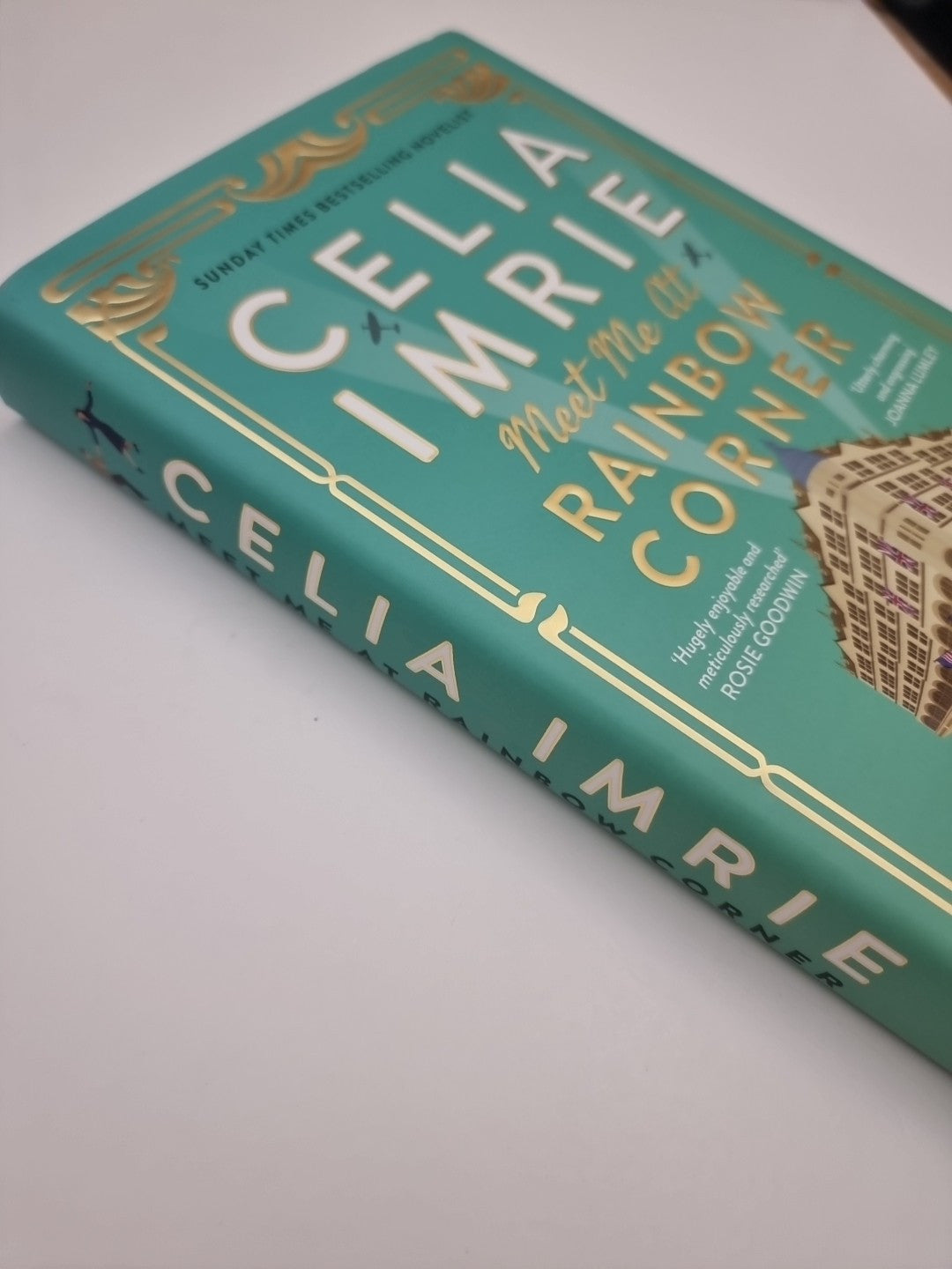 Meet Me at Rainbow Corner by Celia Imrie 1st Edition Signed