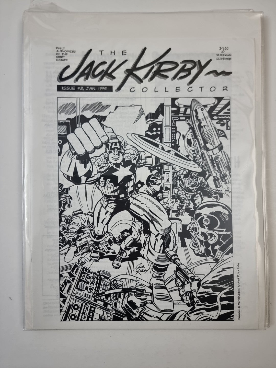 The Jack Kirby Collector 1999 issue #1 to #7 as new