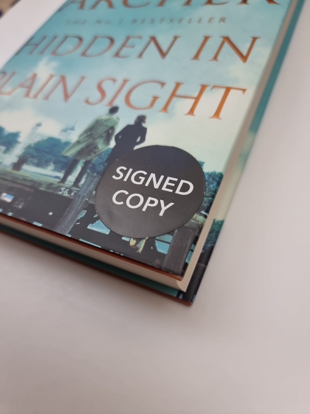 Hidden in Plain Sight by Jeffrey Archer (Hardcover, 2020) Signed 1st edition