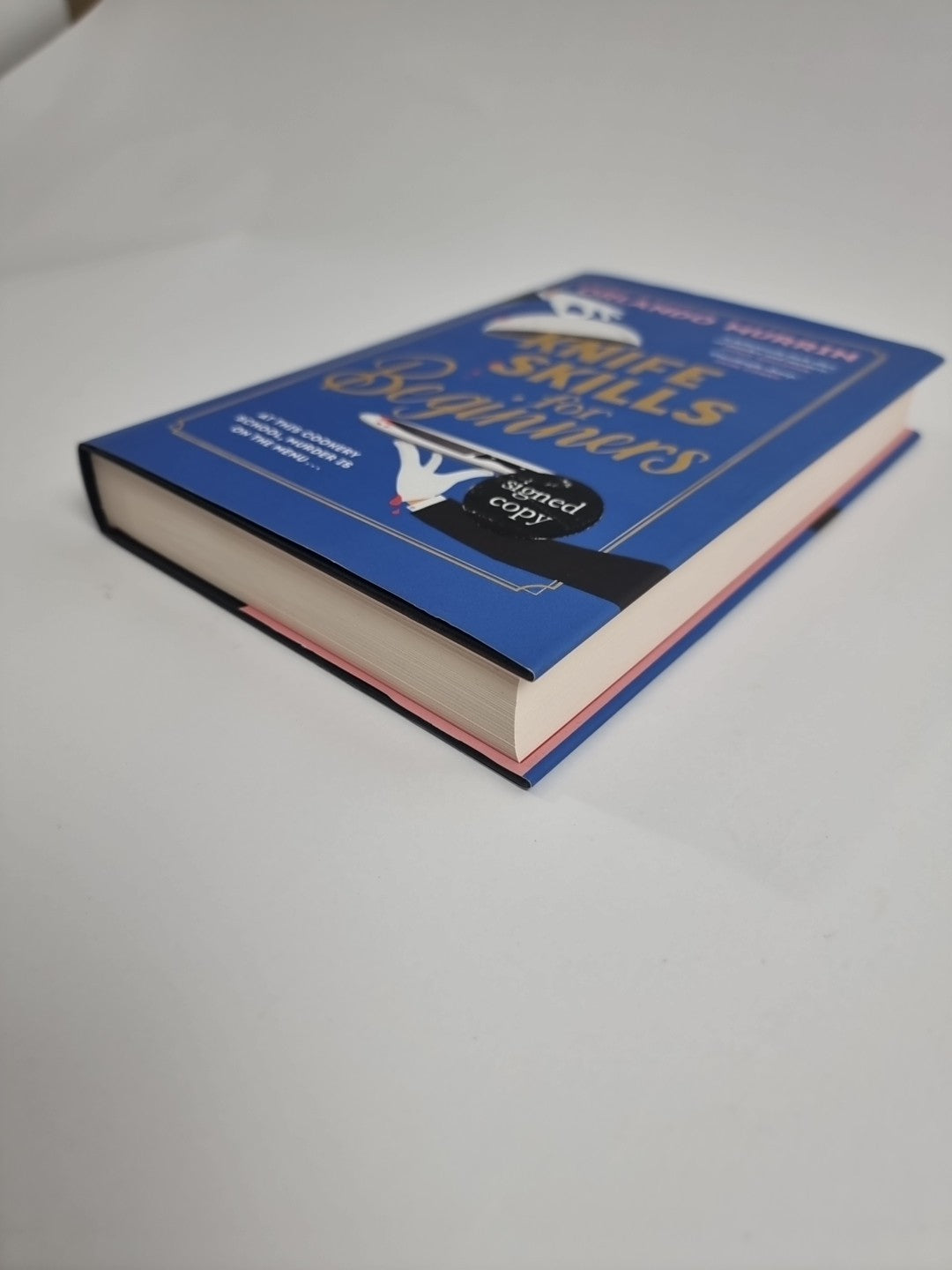 SIGNED Knife Skills for Beginners By Orlando Murrin New Free tracked delivery