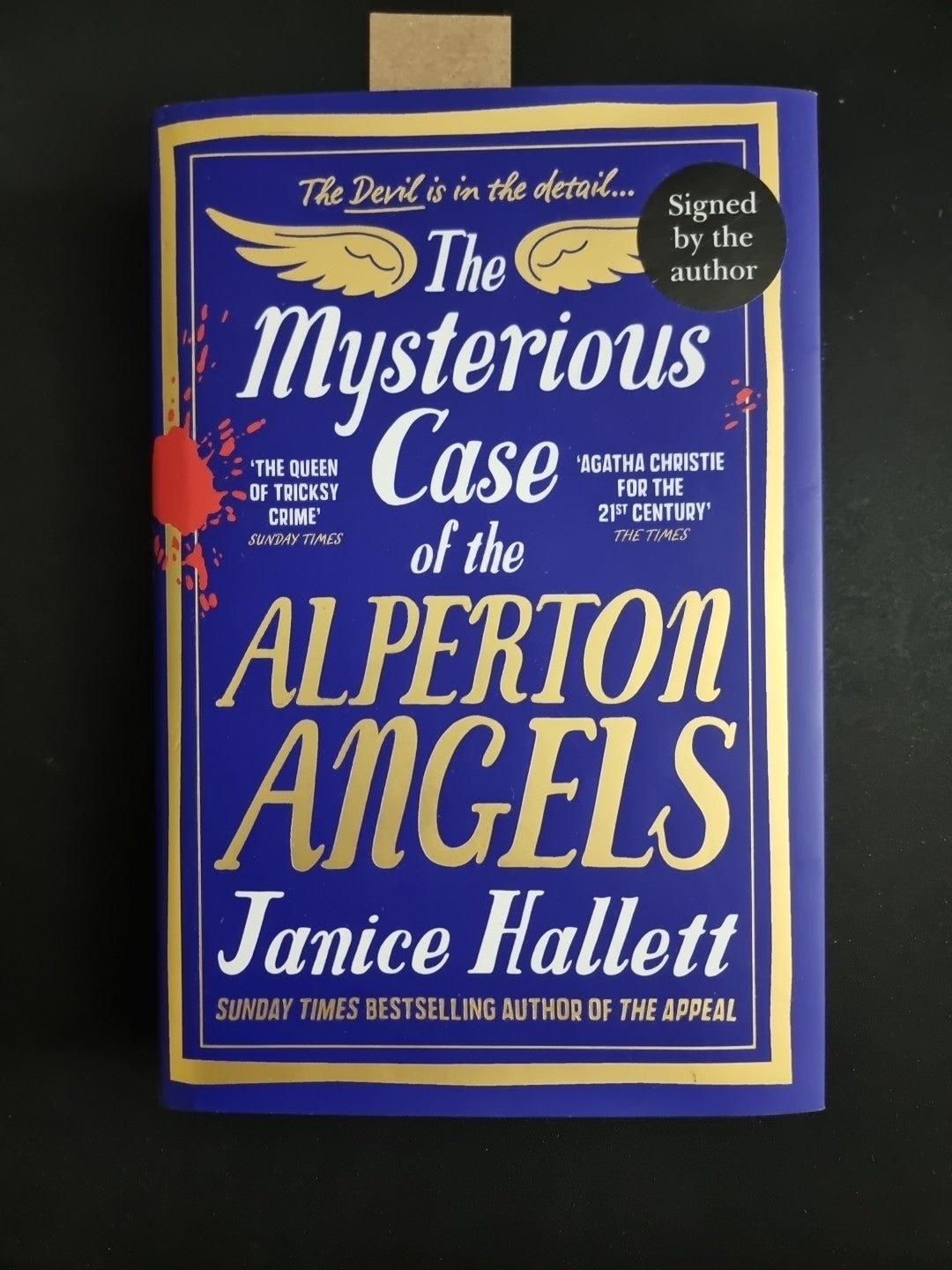 The Mysterious Case Of The Alperton Angels By Janice Hallett Signed 1st Edition 