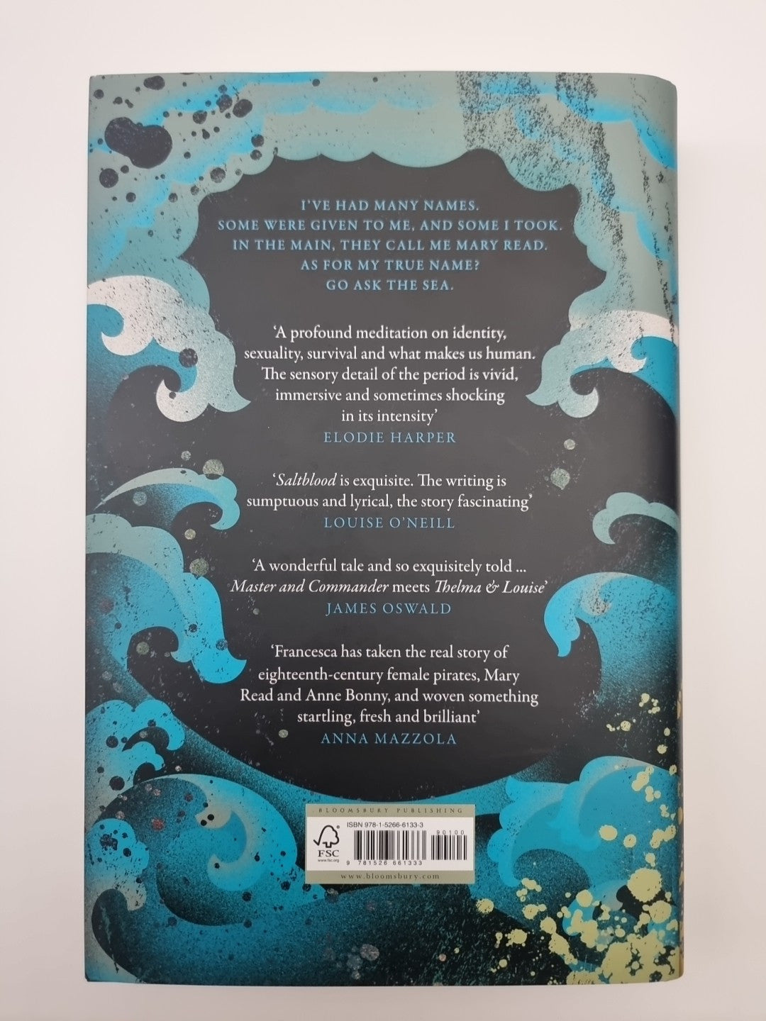 Saltblood Francesca De Tores Hardback 1st Edition Signed