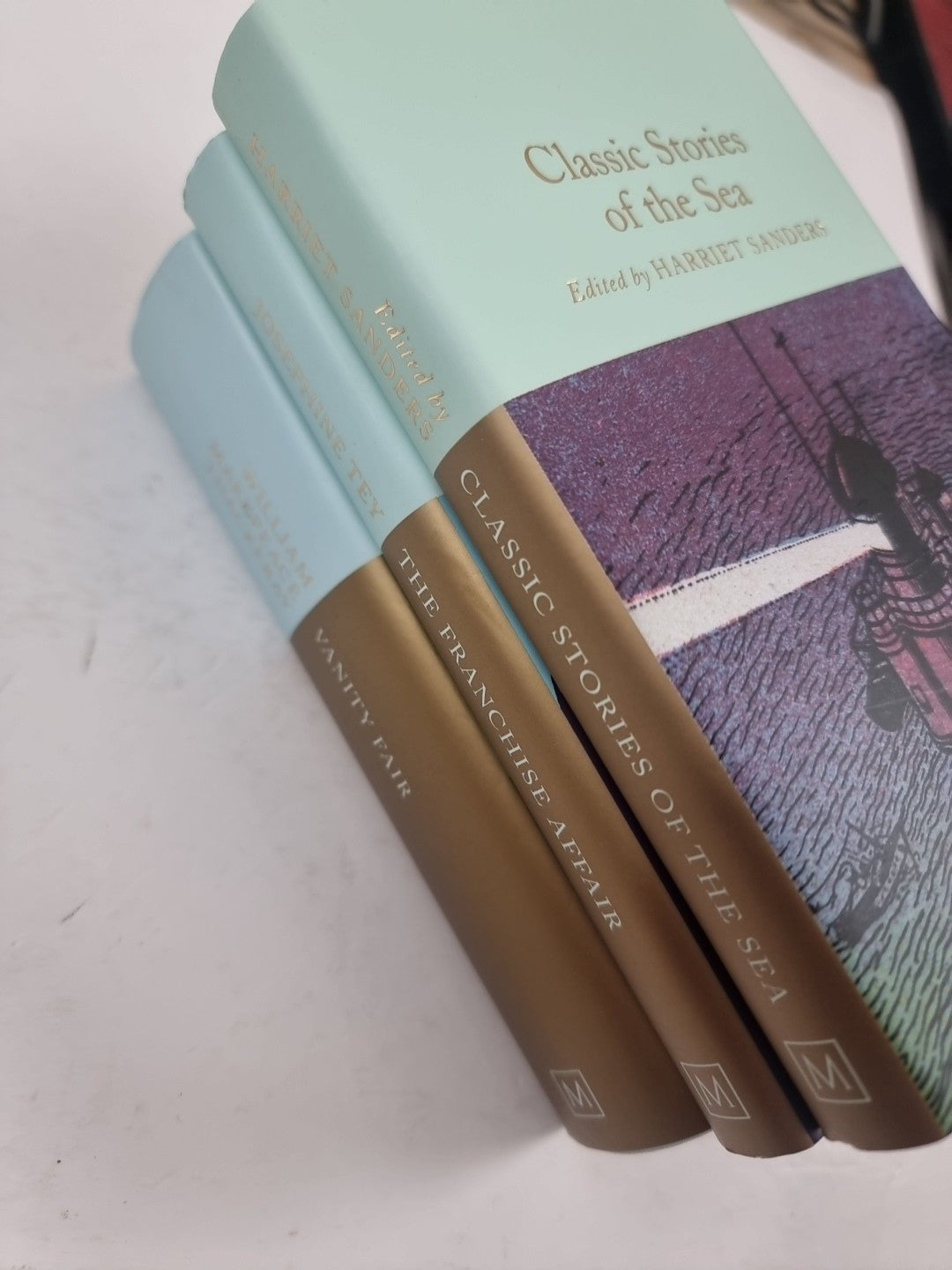 Vanity Fair: W Thackeray. The franchise Affair:J Tey. Classics Stories: H Sander