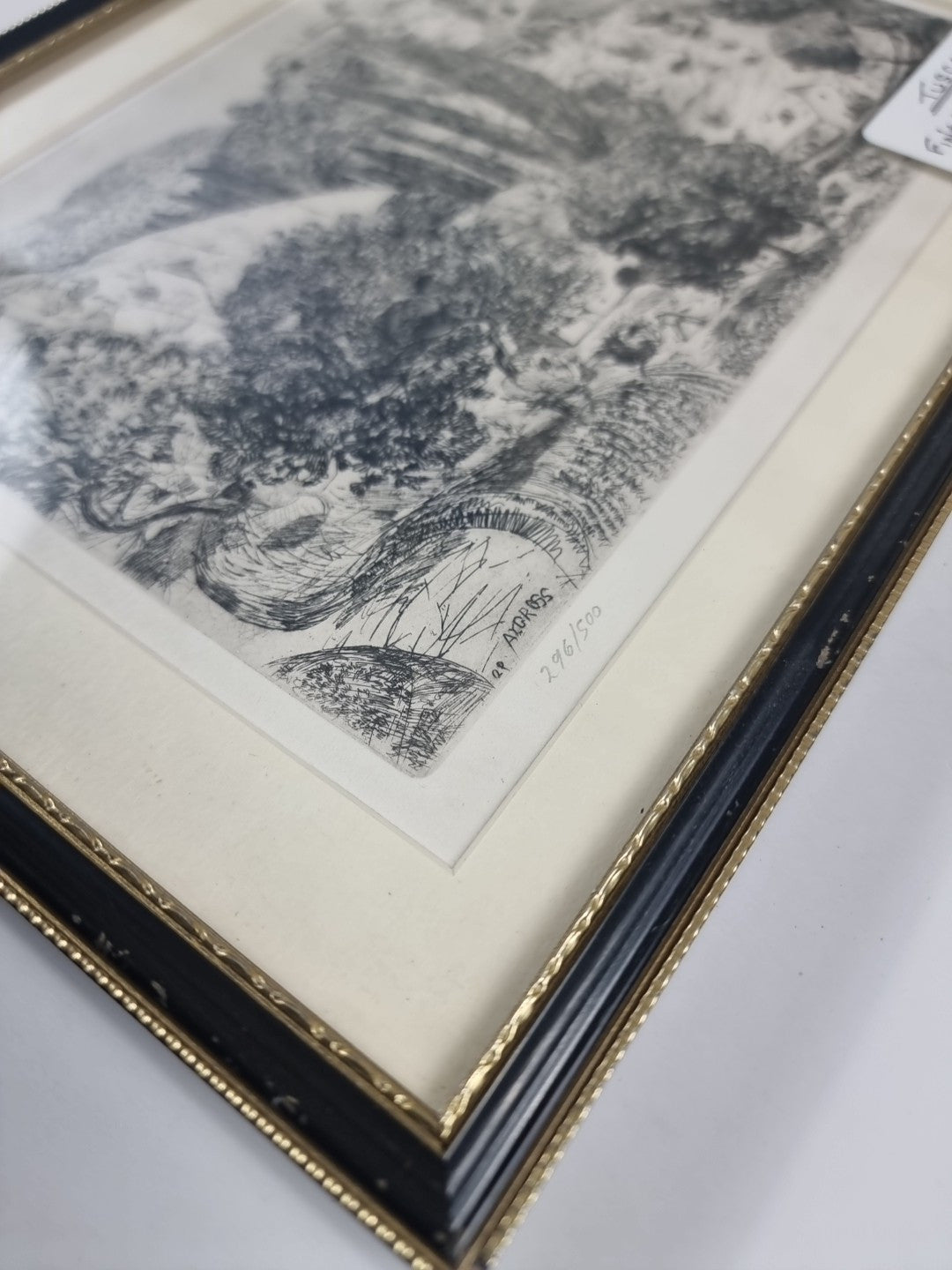 Anthony Gross Etching, Framed - Tuscany - (1926) Signed and Numbered 296/500